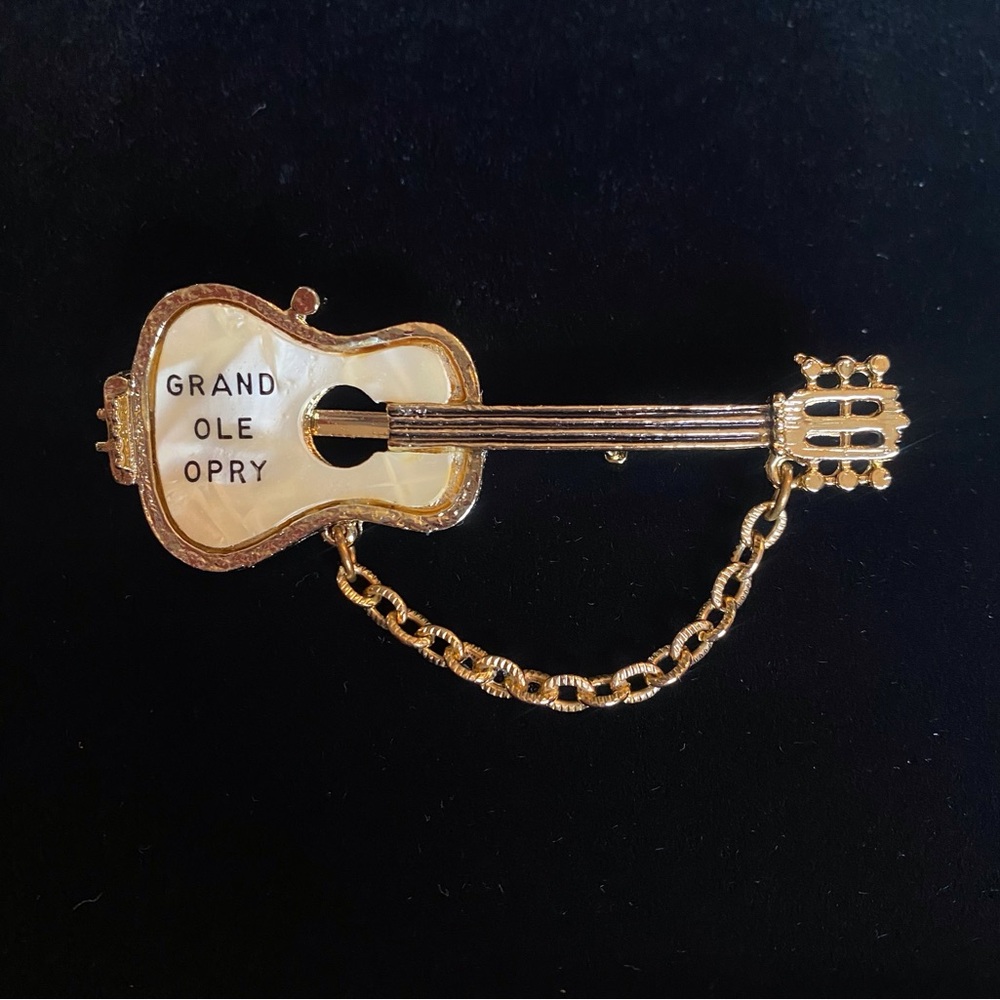 Vintage Grand Ole Opry Guitar Pin